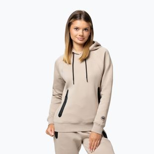 Felpa donna Pitbull Explory Hooded cappuccino
