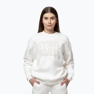 Felpa donna Pitbull Crewneck Fiora off-white