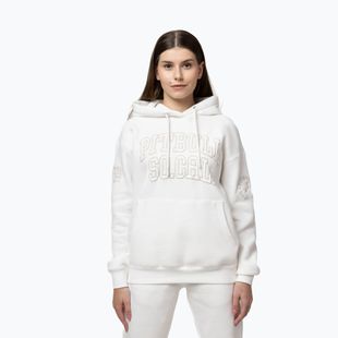 Felpa donna Pitbull Fiora Hooded off white