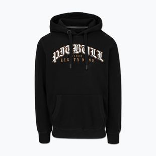 Felpa uomo Pitbull Tattoo Hooded black