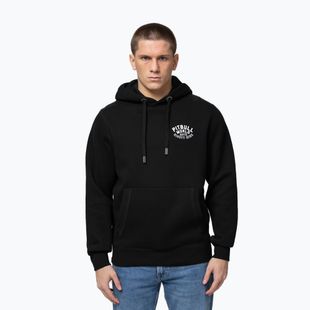Felpa uomo Pitbull Hero Hooded black