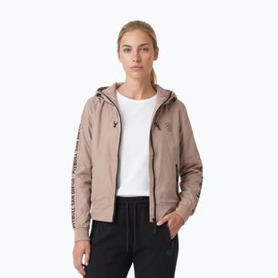 Giacca da donna Pitbull Aaricia Stripes Nylon Hooded dark sand