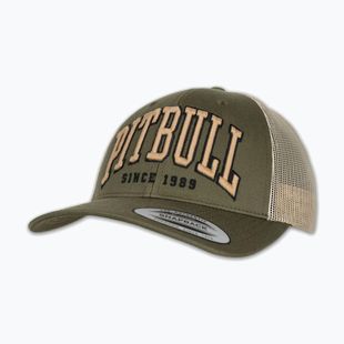 Cappellino con visiera da uomo Pitbull Mesh "Pitbull Norton" Trucker Low Profile green