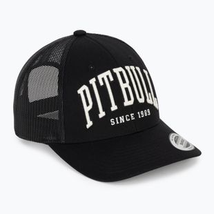 Cappellino con visiera da uomo Pitbull Mesh "Pitbull Norton" Trucker Low Profile black/black
