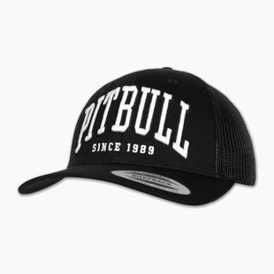 Cappellino con visiera da uomo Pitbull Mesh "Pitbull Norton" Trucker Low Profile black/black