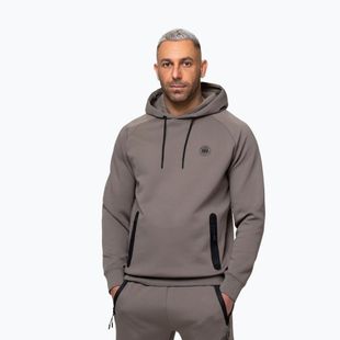 Felpa da uomo Pitbull Dogwood Hooded Sweatshirt taupe
