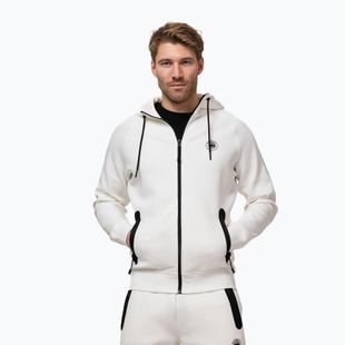 Felpa da uomo Pitbull Dogwood Hooded Zip Sweatshirt off white