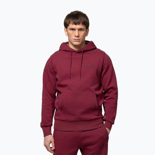 Felpa da uomo Pitbull Sampson Hooded Sweatshirt burgundy
