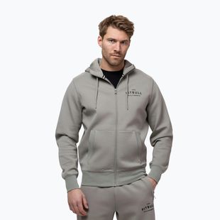 Felpa da uomo Pitbull Sampson Hooded Zip Sweatshirt grey/harbour