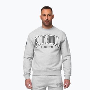 Felpa da uomo Pitbull Badger Crewneck grey/melange