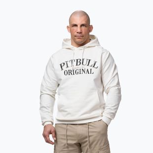 Felpa da uomo Pitbull Midnight Sweatshirt Hooded off white