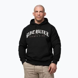 Felpa da uomo Pitbull Tatto Hooded black