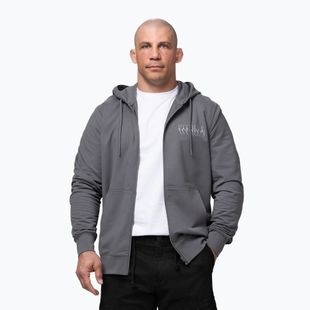 Felpa da uomo Pitbull World Sweatshirt Zip Hooded graphite