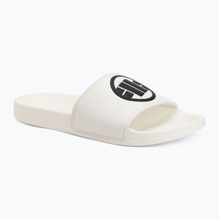 Ciabatte da uomo Pitbull Logo white
