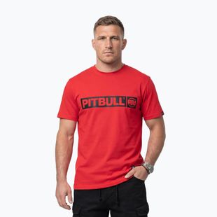 T-shirt da uomo Pitbull Hilltop fluo/red