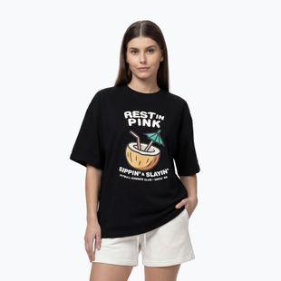 Maglietta da donna Pitbull Rest In Pink Oversize black