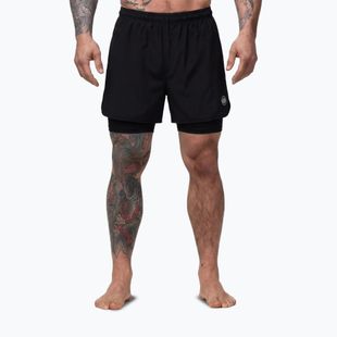 Pantaloncini da uomo Pitbull Sport Mesh neri