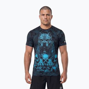 T-shirt da uomo Pitbull Mesh Guardian Angel black