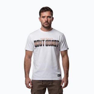 T-shirt da uomo Pitbull Best Coast white