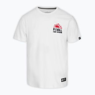 T-shirt da uomo Pitbull Midway white