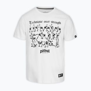 T-shirt da uomo Pitbull Multisport white