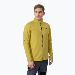 Felpa trekking da uomo 4F PLM013 lemon