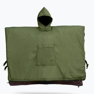 Poncho OFFLANDER Off_Cacc_05 Impermeabile verde/marrone
