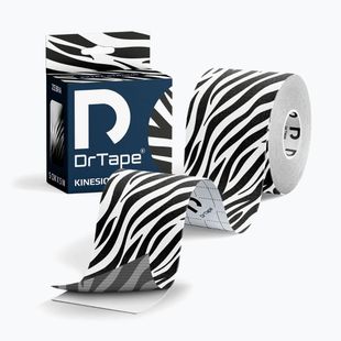 Nastro per kinesiotaping DrTape Kinesiology Tape zebra