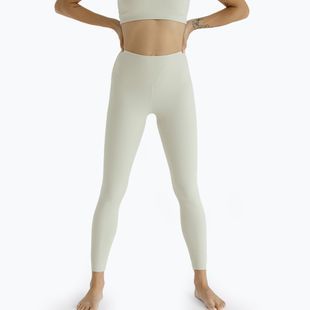 Leggings yoga donna JOYINME Unity a coste 7/8 crema di burro