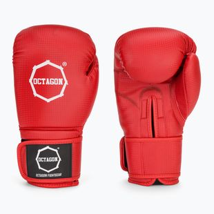 Guanti da boxe Octagon Kevlar rosso