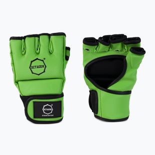 Guanti da grappling MMA Octagon Kevlar verde