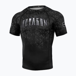 Rashguard Octagon Premium Gladiator nero/multicolore da uomo