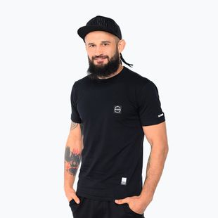 T-shirt da uomo Octagon Small Logo black/white