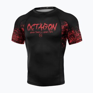 Octagon Premium Rashguard Uomo Make Terror Have Fun nero/multicolore