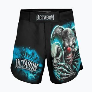 Pantaloncini da allenamento Octagon Theatre of Terror 2 MMA da uomo nero/multicolore