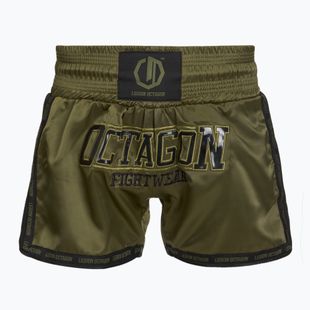 Pantaloncini da allenamento Octagon Kickboxing/Muay Thai Legion Future Premium army green