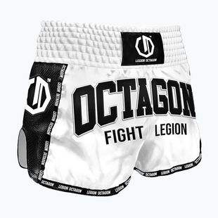 Pantaloncini da allenamento Octagon Kickboxing/Muay Thai Legion Fight Legion Premium white