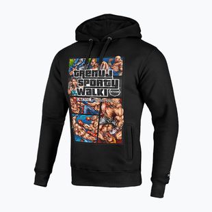 Felpa Octagon Training Combat Sports da uomo, nero