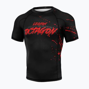 Rashguard da uomo Octagon Premium No Mercy black/multicolor