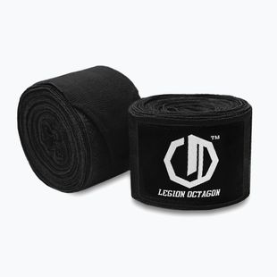 Bende da boxe Octagon Legion Standard 300 cm black/white