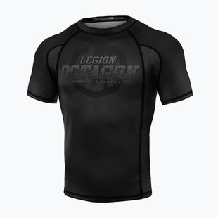 Rashguard da uomo Octagon Legion Premium Conquest black/grey