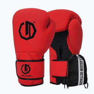 Guantoni da boxe Octagon Legion Enforcer + dark red bag