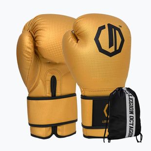 Guantoni da boxe Octagon Legion Kevlar + gold bag