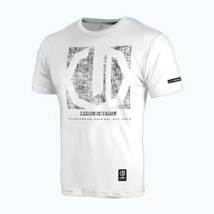 T-shirt da uomo Octagon Legion Square white