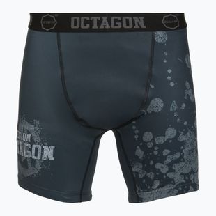 Pantaloncini da allenamento uomo Octagon Legion Grunge black/grey