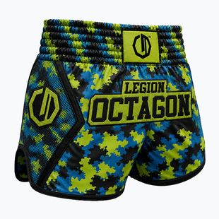 Pantaloncini da allenamento Octagon Legion Kickboxing/Muay Thai Premium toxic unit