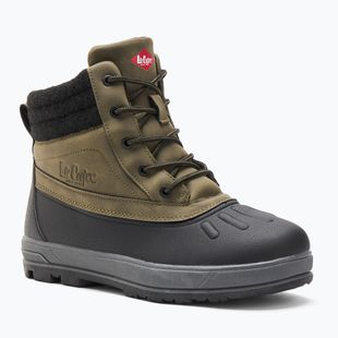 Lee Cooper LCJ-24-01-2967L stivali da neve cachi/neri