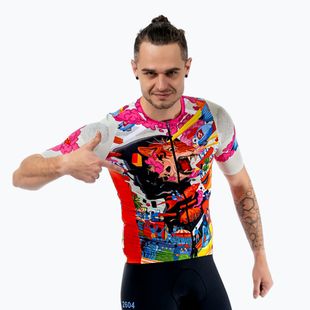Maglia da ciclismo Quest Tiger da uomo