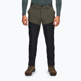 Pantaloni da trekking Alpinus Pular da uomo oliva/nero