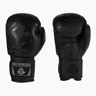 DBX BUSHIDO "Black Dragon" guantoni da boxe neri B-2v18